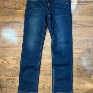New Men's Dark Blue Jeans